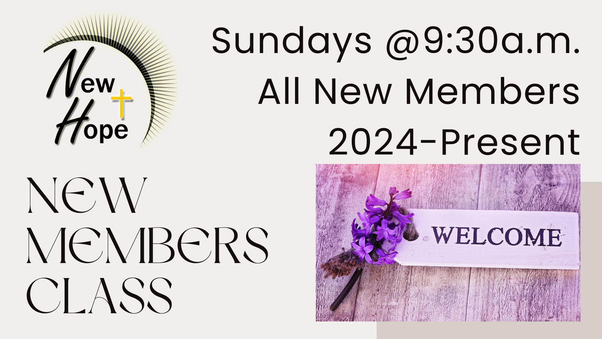 New Members (1)